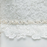 Daisy pearl silver floral enamelled belt - Liberty in Love