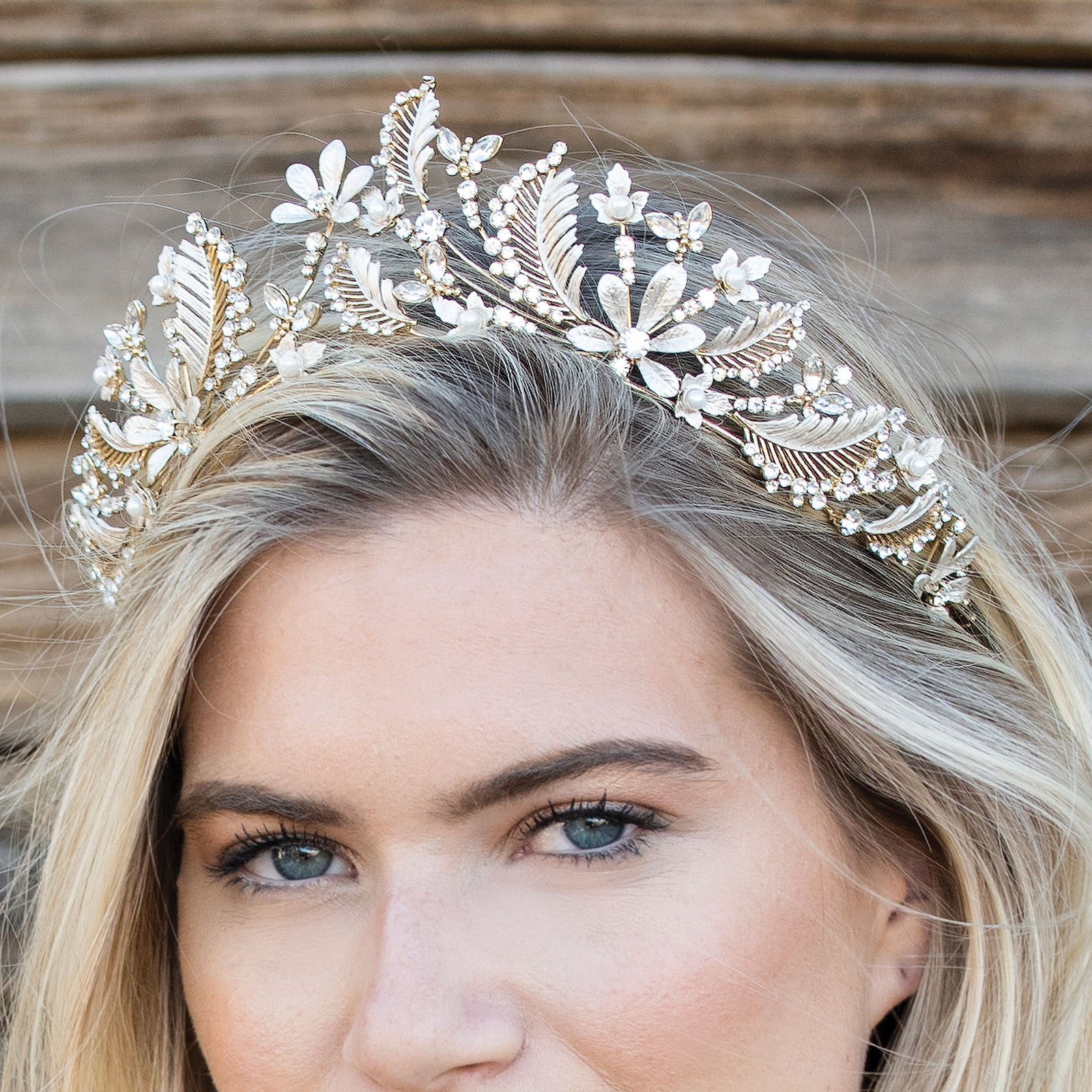 Ivory and Co Winterstar Sparkling Crystal Starburst Tiara