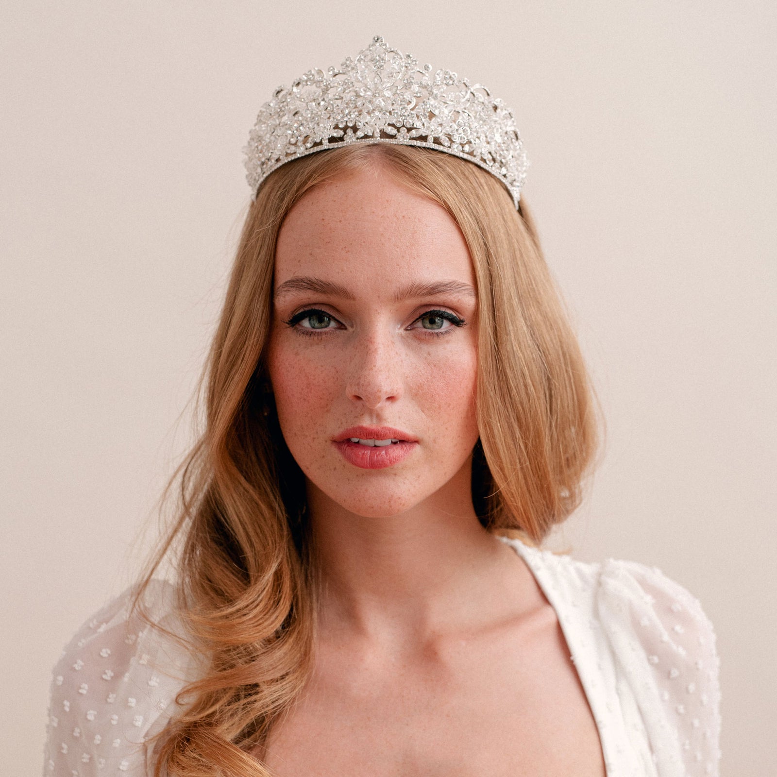Ivory & Co. Elizabeth Bridal Tiara(美品) Ivory & Co.】ブライダルティアラ Elizabeth