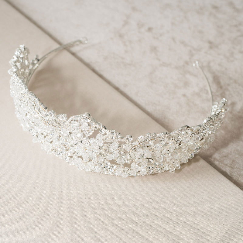 Diana crystal bridal tiara - Liberty in Love