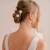 Double flower hair pins - Liberty in Love