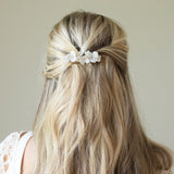 Elderflower ceramic floral sprig clip - Liberty in Love