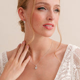 Eternity crystal pendant necklace - Liberty in Love