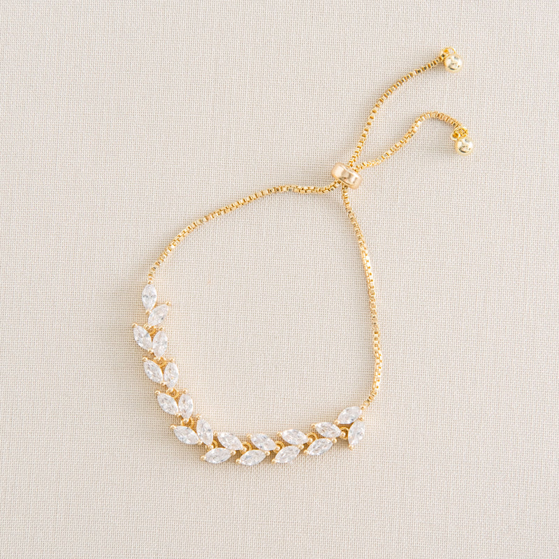 14k Yellow Rose White Gold Silver Diamond Toggle Bracelet – Bengjo