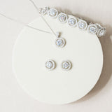 Hampton three-piece bridal jewellery set - Liberty in Love