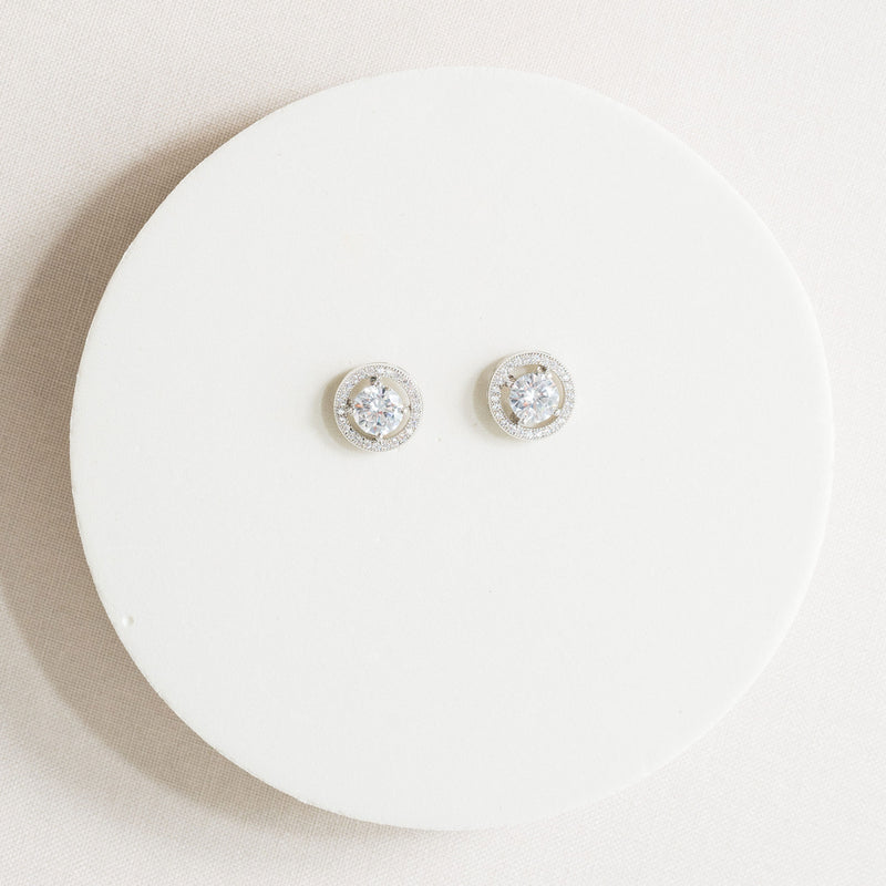 Hampton necklace and earrings bridal jewellery set - Liberty in Love