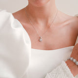 Hampton cubic zirconia pendant necklace - Liberty in Love