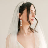 Hope long triple drop pearl earrings - Liberty in Love