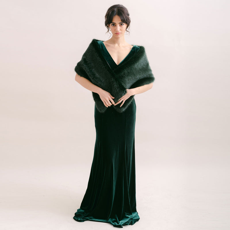 Wedding Fur Green Faux Fur Wrap Hunter Green Faux Fur Short Bridal Wrap Aria Liberty In Love Wedding Fur Green Faux Fur Wrap Hunter Green Faux Fur Short Bridal Wrap Aria Liberty In Love