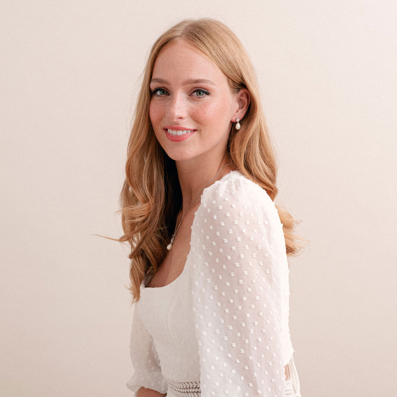 Imperial pearl drop earrings - Liberty in Love