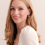 Imperial pearl drop earrings - Liberty in Love