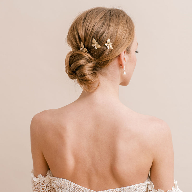 Iris hair pins (set of 3) - Liberty in Love