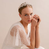 Jasmine crystal leaves crown - Liberty in Love