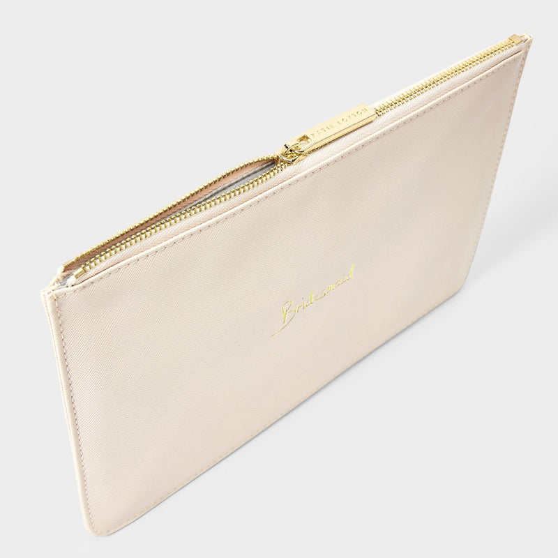 Katie Loxton perfect pouch 'Bridesmaid' in blossom pink - Liberty in Love