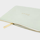 Katie Loxton perfect pouch 'Bridesmaid' in sage green - Liberty in Love