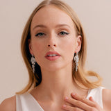 Kyra crystal drop earrings - Liberty in Love