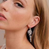 Kyra crystal drop earrings - Liberty in Love