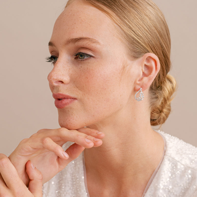 Lauretta crystal earrings - Liberty in Love
