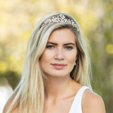 Liliana crystal floral bridal tiara - Liberty in Love