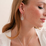 Lilibeth bridal jewellery set (silver) - Liberty in Love