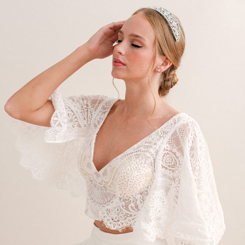 Lisette crystal band tiara - Liberty in Love