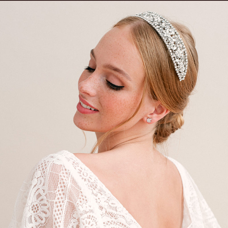 Lisette crystal band tiara - Liberty in Love