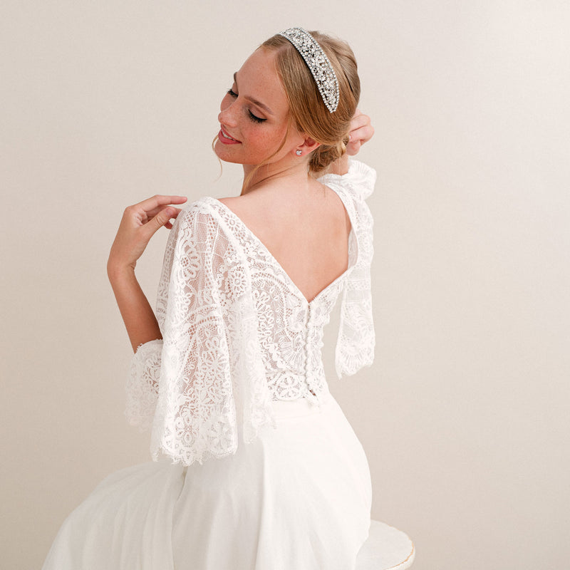 Lisette crystal band tiara - Liberty in Love