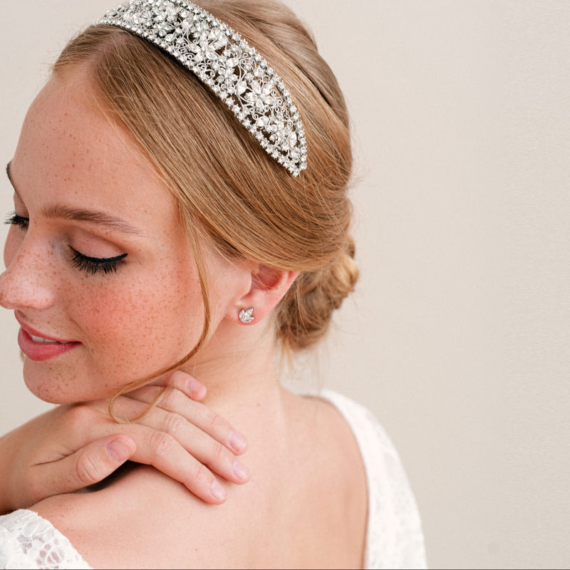 Lisette crystal band tiara - Liberty in Love