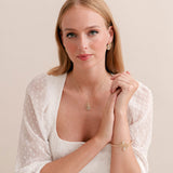 Long island gold drop earrings - Liberty in Love