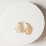 Long island gold drop earrings - Liberty in Love