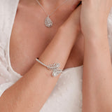 Long island three-piece bridal jewellery set (silver) - Liberty in Love
