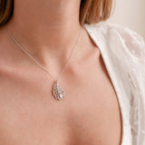 Long island three-piece bridal jewellery set (silver) - Liberty in Love