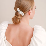 Marguerite III clay flower hair comb - Liberty in Love