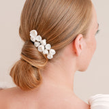 Marguerite III clay flower hair comb - Liberty in Love