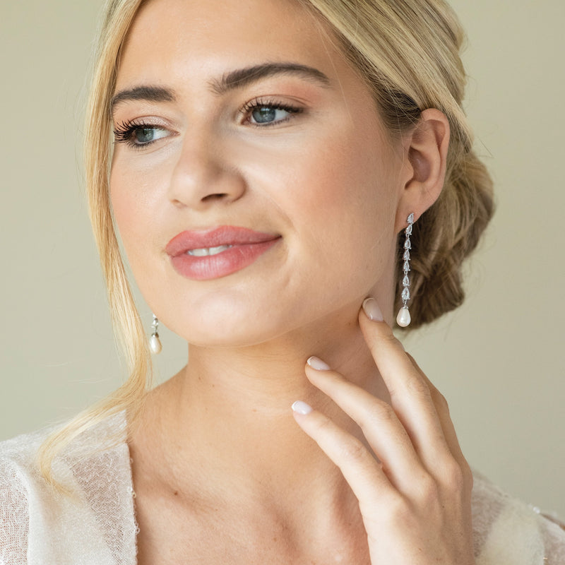 Liberty pearl earrings Clearance