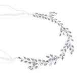 Midnight mist crystal leaves hair vine - Liberty in Love