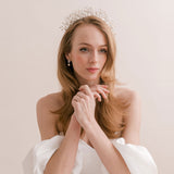 Mira pearl and crystal crown - Liberty in Love
