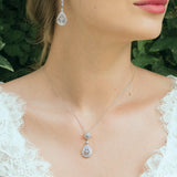 Moonstruck crystal pendant necklace - Liberty in Love
