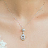 Moonstruck crystal pendant necklace - Liberty in Love
