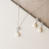 Morocco pearl bridal jewellery set - Liberty in Love