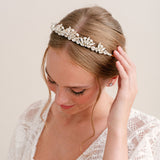 Navette and pearl tiara - Liberty in Love