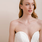Nyra minimal freshwater pearl necklace - Liberty in Love