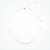 Nyra minimal freshwater pearl necklace - Liberty in Love