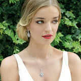 Park Avenue necklace and earrings bridal jewellery set - Liberty in Love