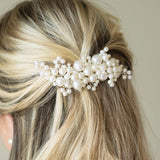 Pearl blossom statement pearl cluster clip - Liberty in Love