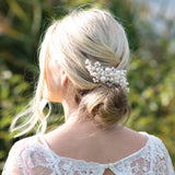 Pearl blossom statement pearl cluster clip - Liberty in Love