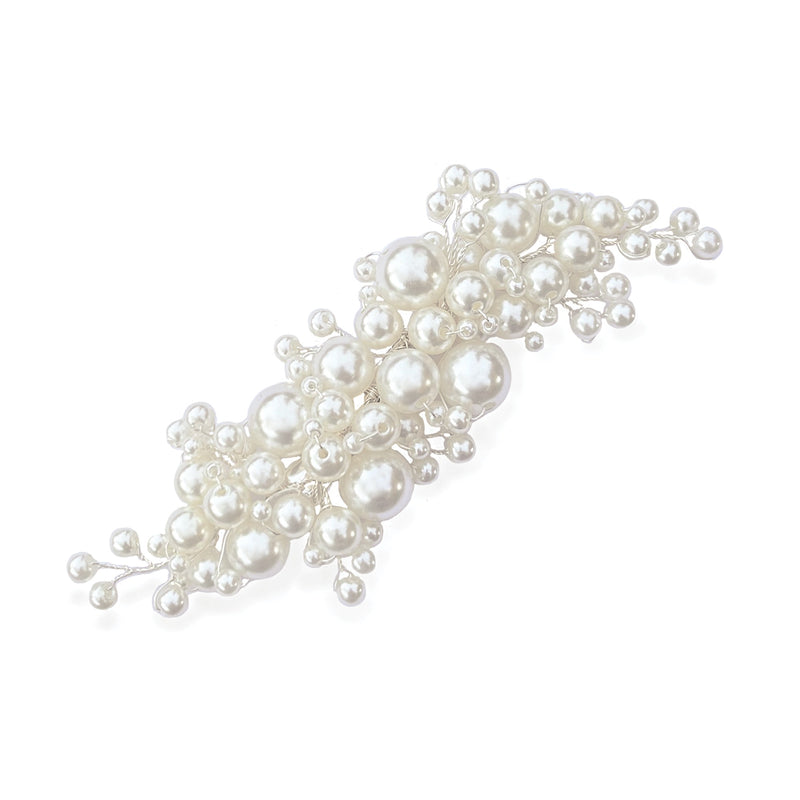 Pearl blossom statement pearl cluster clip - Liberty in Love