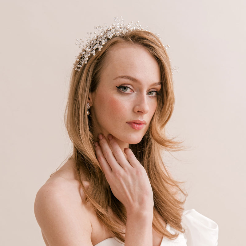 Pearl sprig headband - Liberty in Love