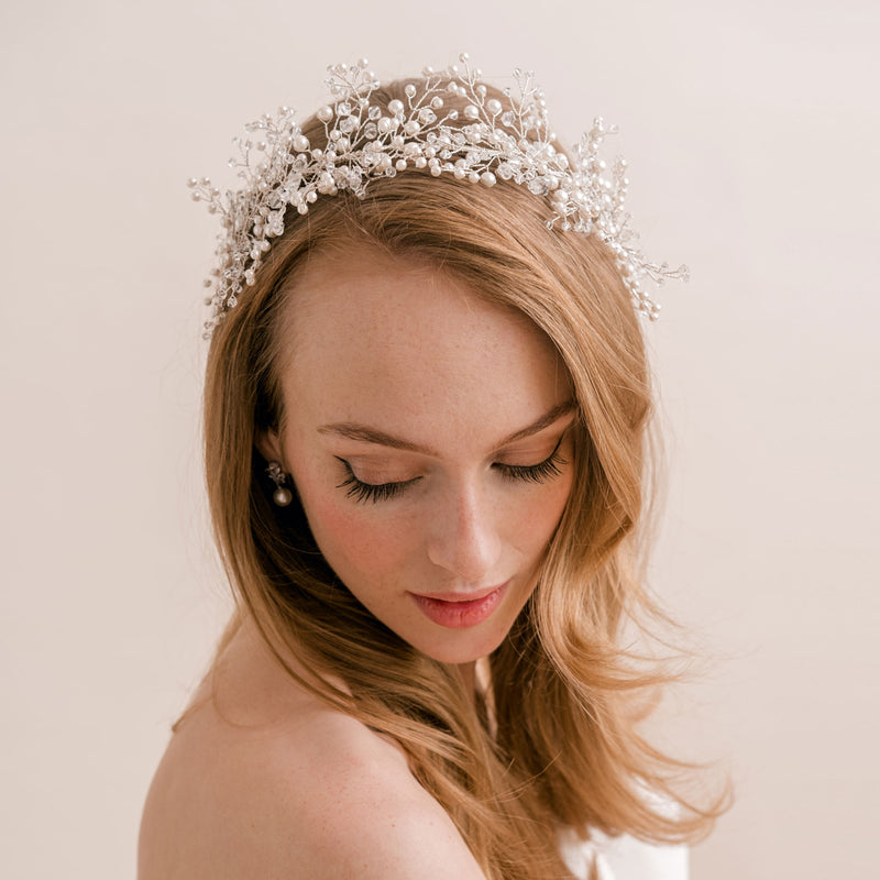 Pearl sprig headband - Liberty in Love