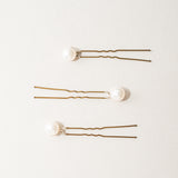 Pearl hair pins (silver) - Liberty in Love